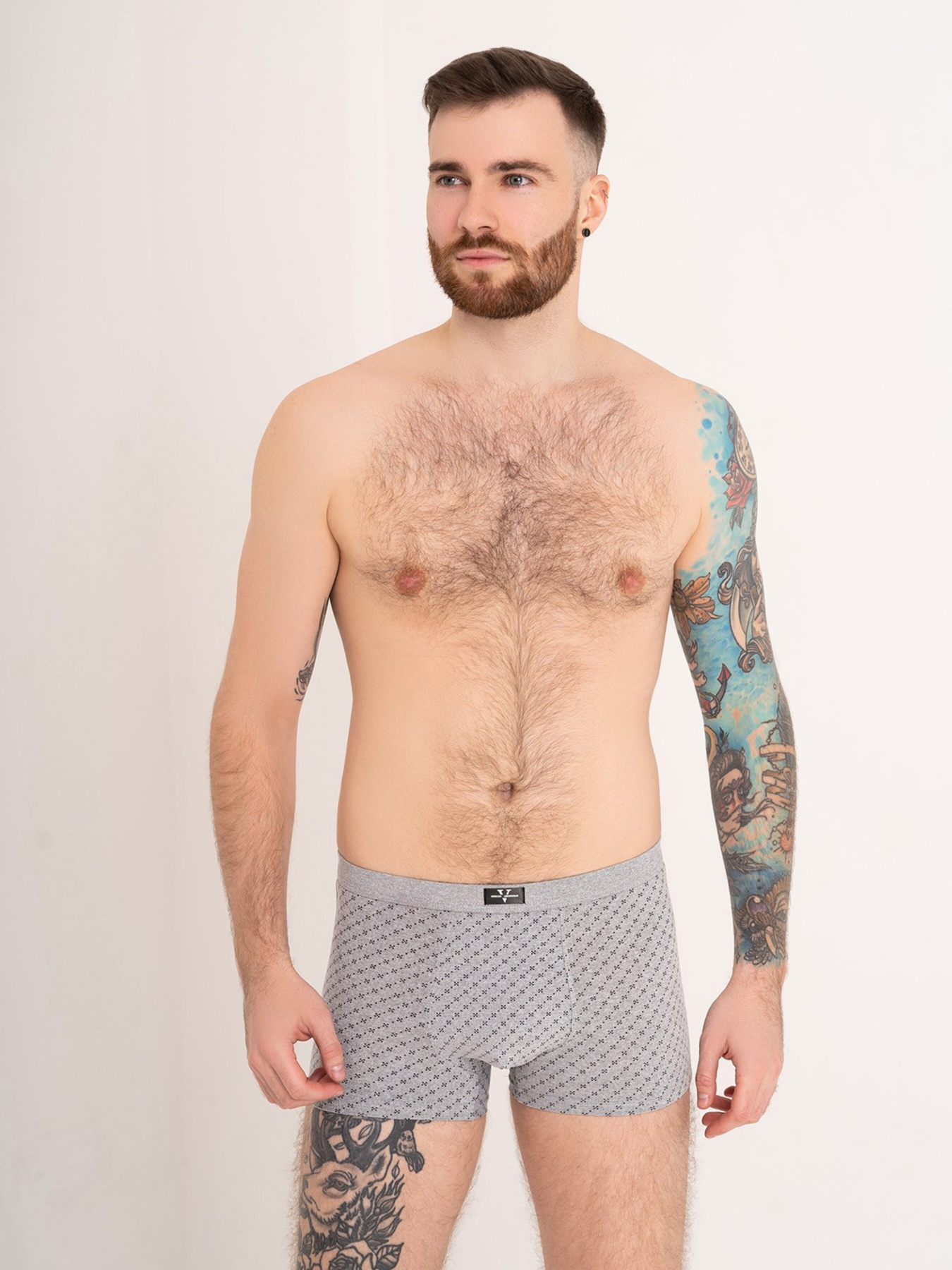 Нижнее белье ISSA Plus модель GN5-176_grey Фото
