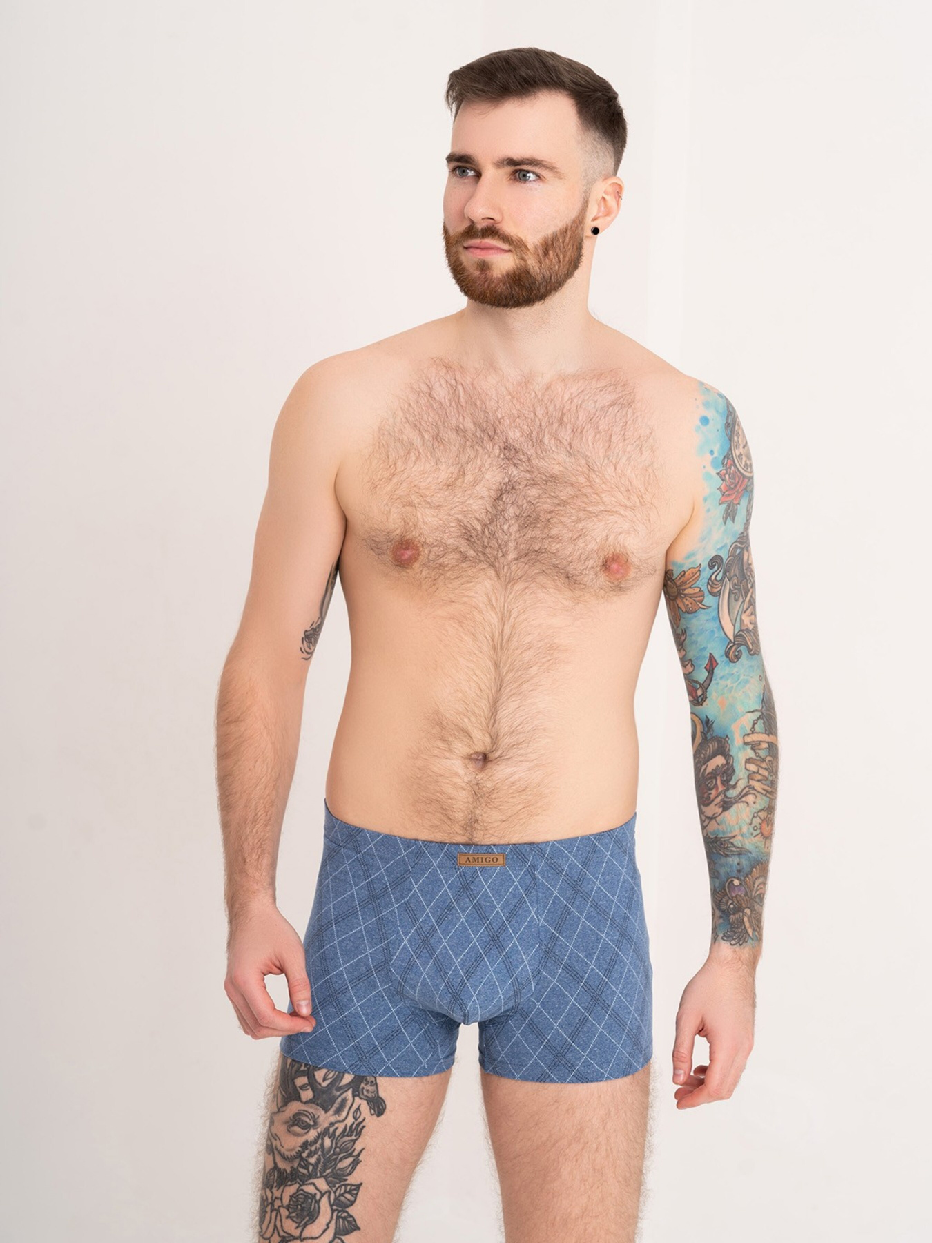 Нижнее белье ISSA Plus модель GN5-167_lightblue Фото