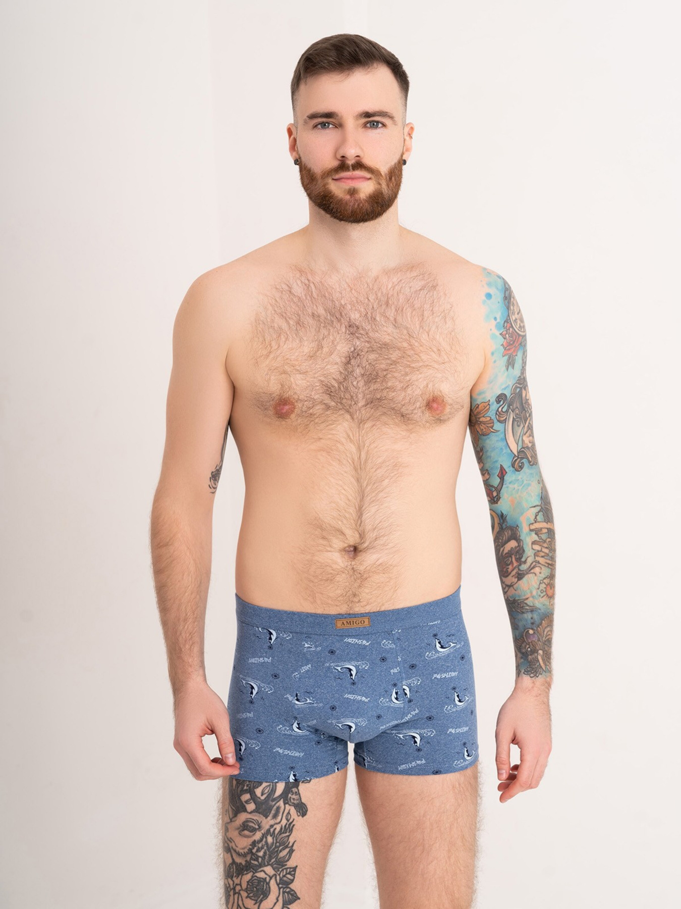 Нижнее белье ISSA Plus модель GN5-180_lightblue Фото