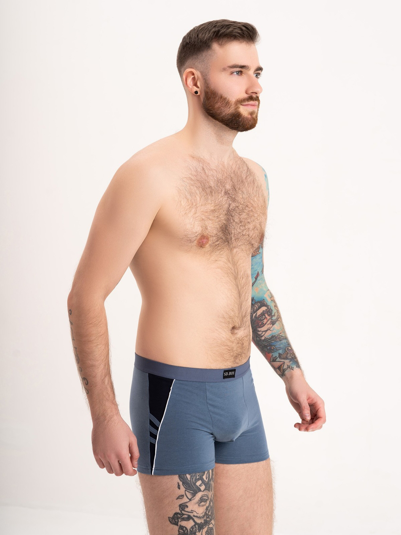 Нижнее белье ISSA Plus модель GN5-182_lightblue Фото