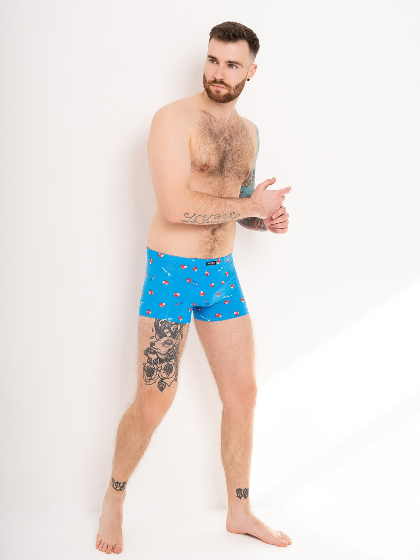 Нижнее белье ISSA Plus модель GN5-183_lightblue Фото