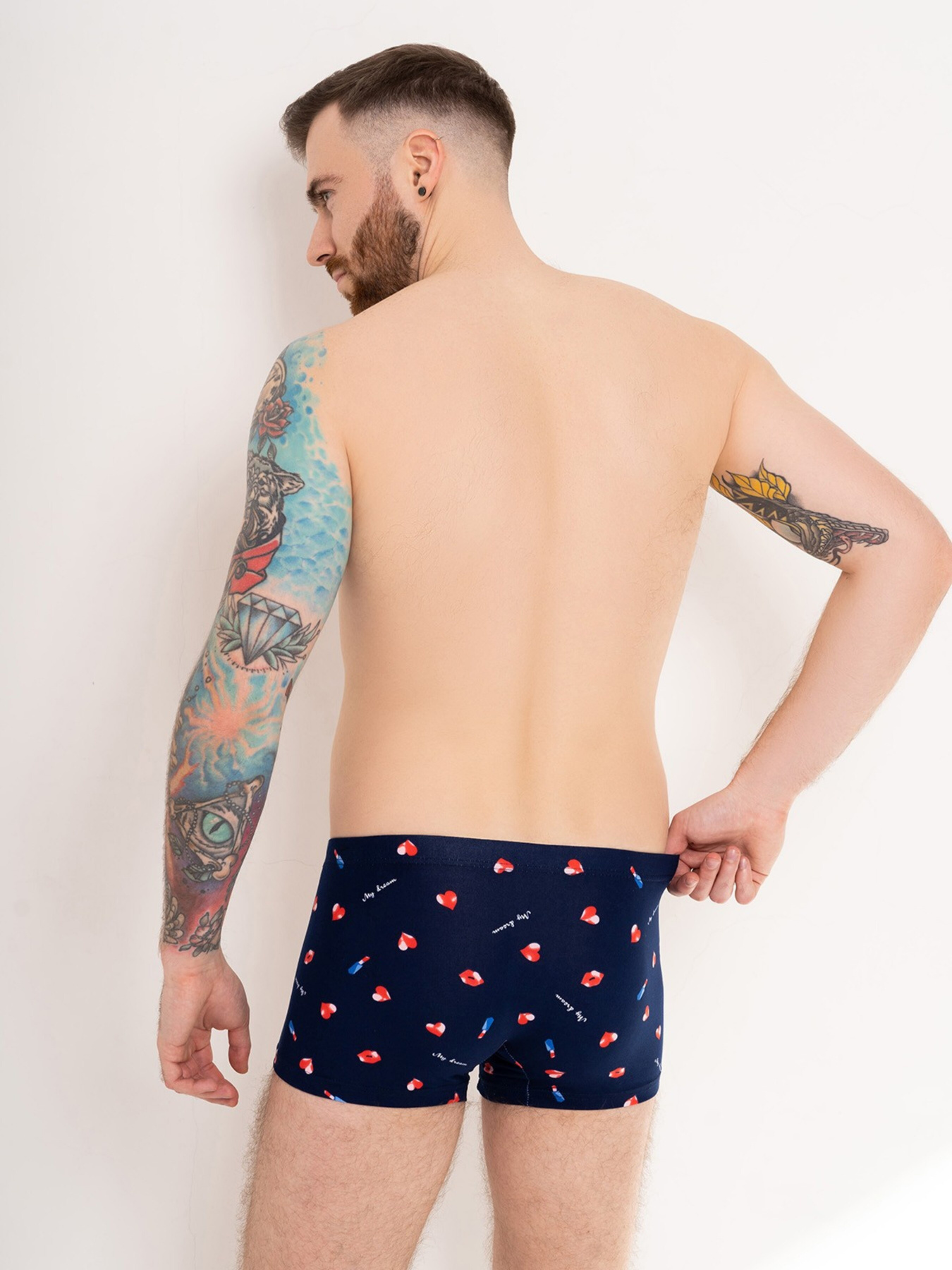 Нижнее белье ISSA Plus модель GN5-183_darkblue Фото
