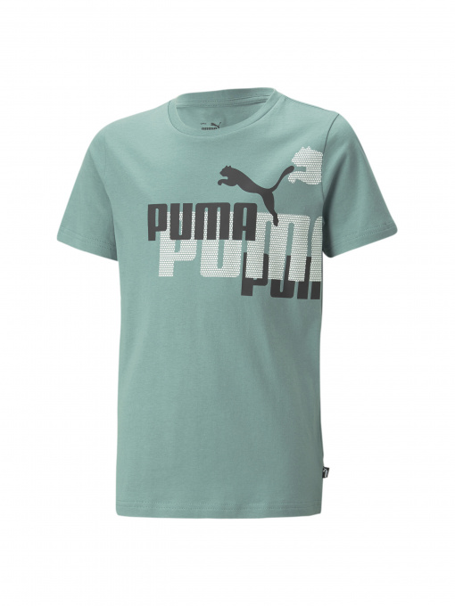 Футболки і поло PUMA Ess+ Logo Power Tee модель 673268 Фото