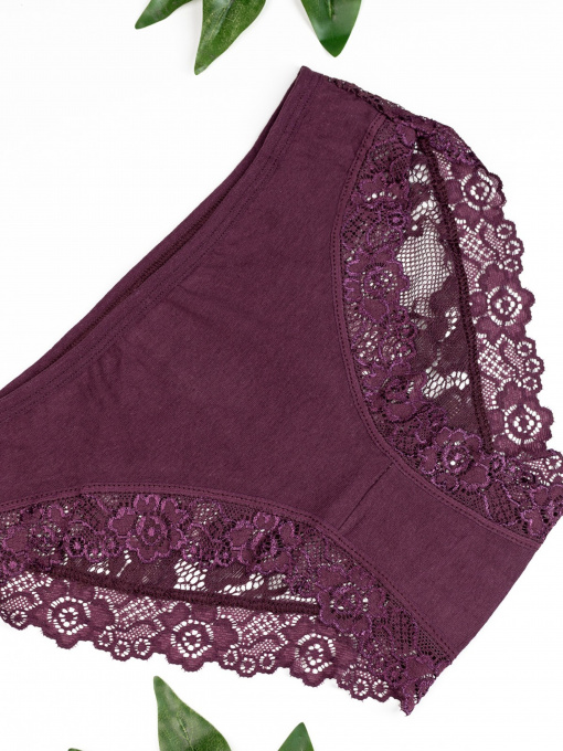 Нижнее белье ISSA Plus модель BL2-518_burgundy Фото