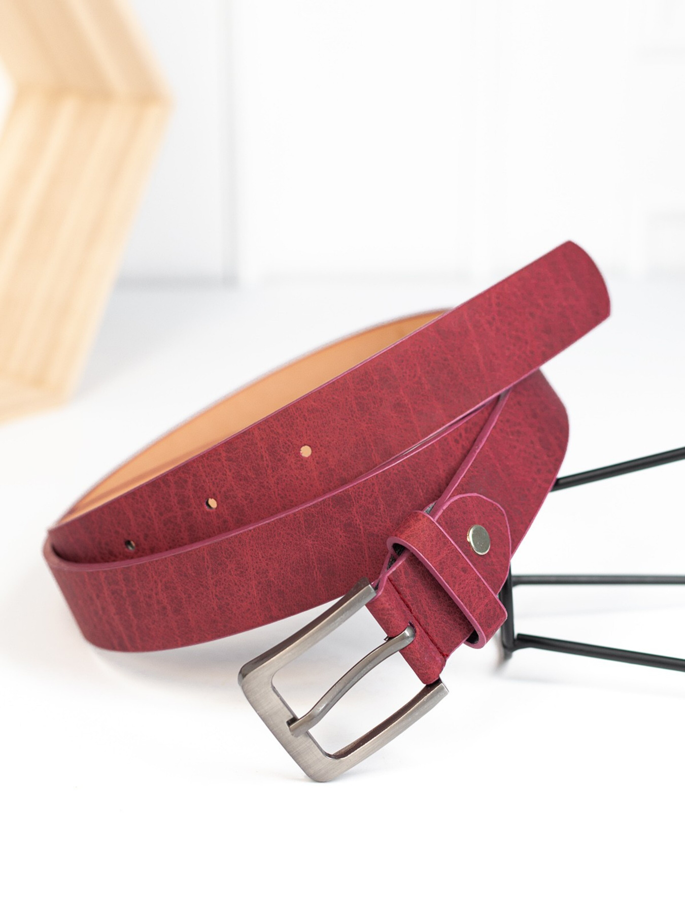 Ремни ISSA Plus модель R1-137_burgundy Фото