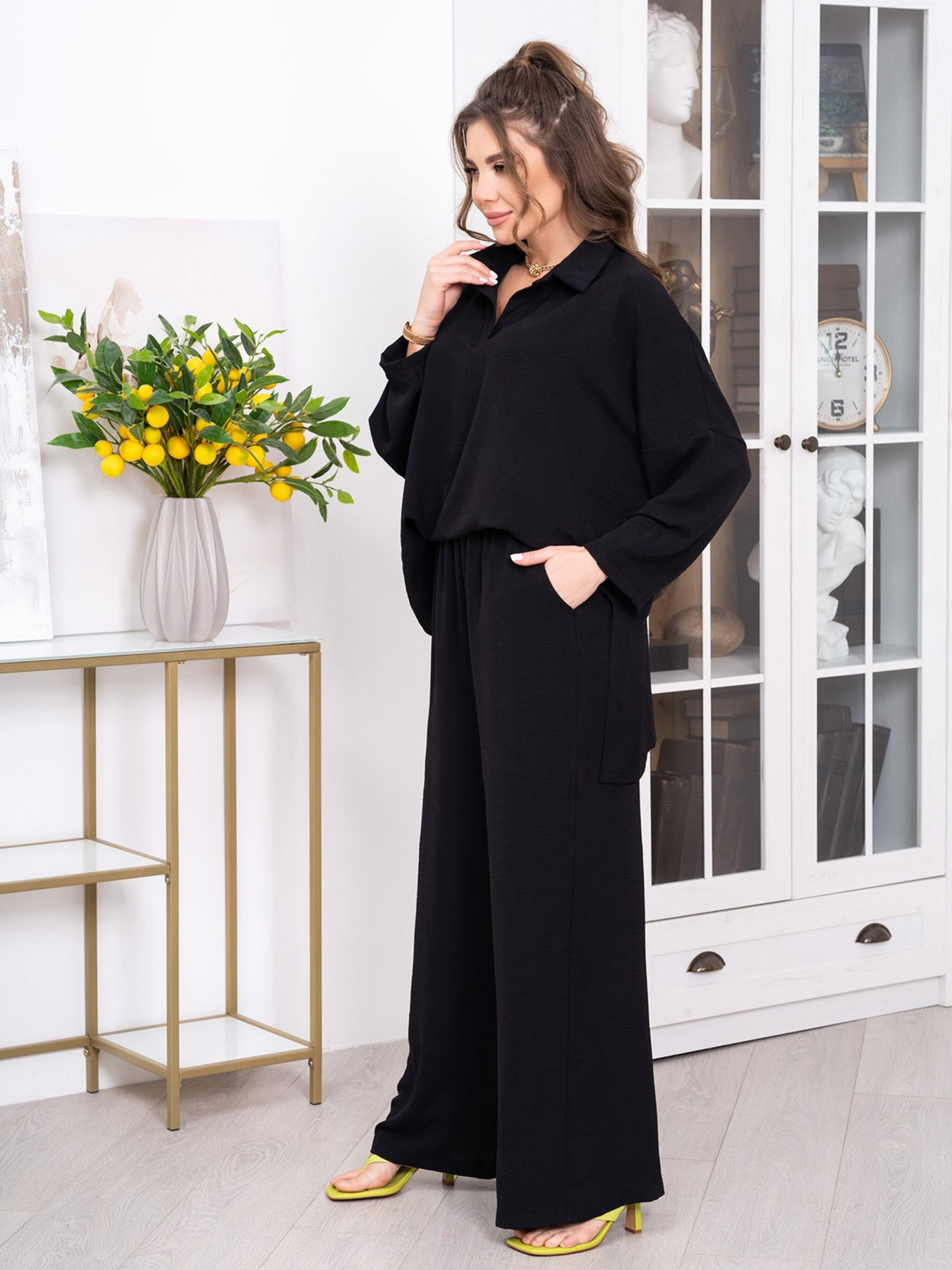 Костюмы ISSA Plus модель 13240_black Фото