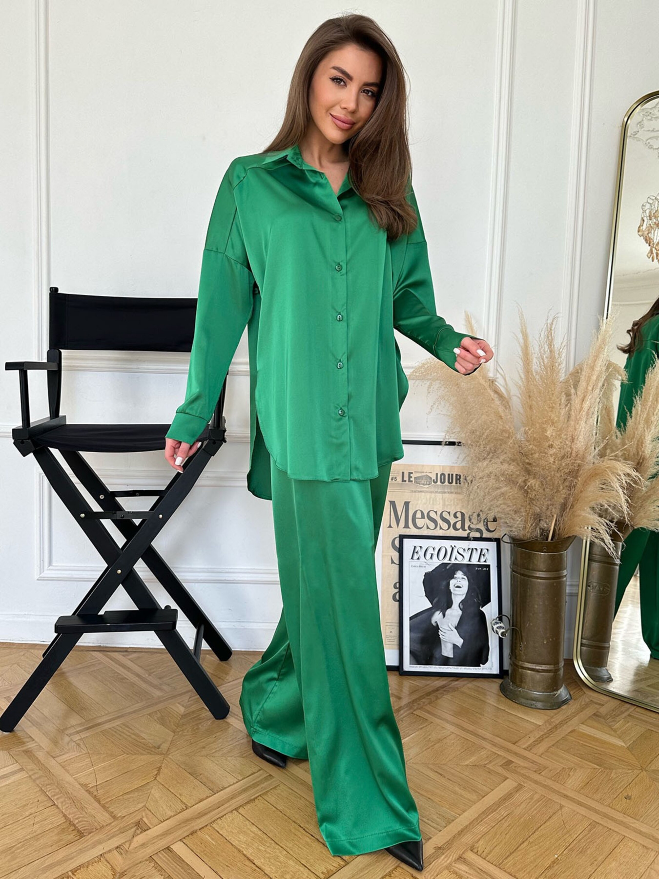 Костюми ISSA Plus модель 13782_green Фото