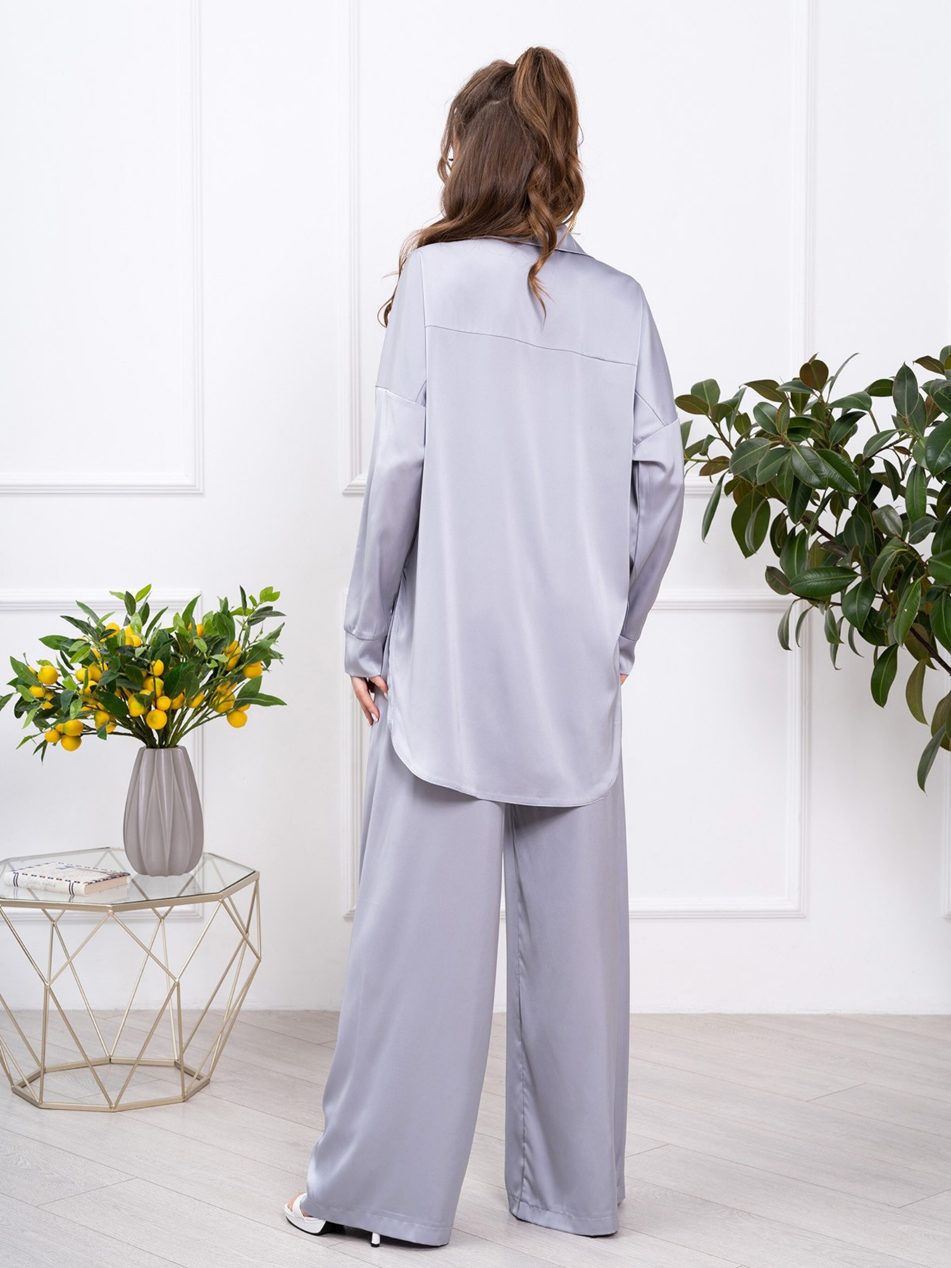 Костюми ISSA Plus модель 13782_grey Костюми ISSA Plus модель 13782_grey Фото