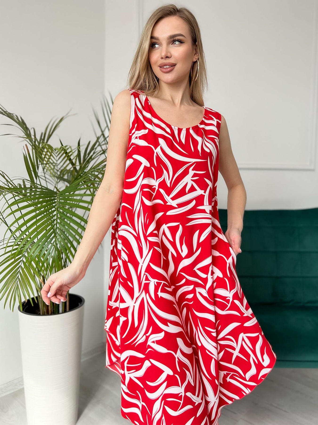 Сукні ISSA Plus модель 13834_red Фото