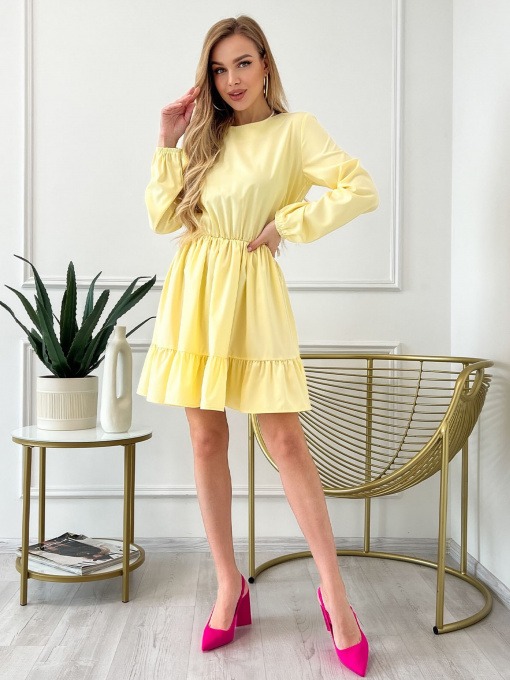 Платья ISSA Plus модель 13848_yellow Фото