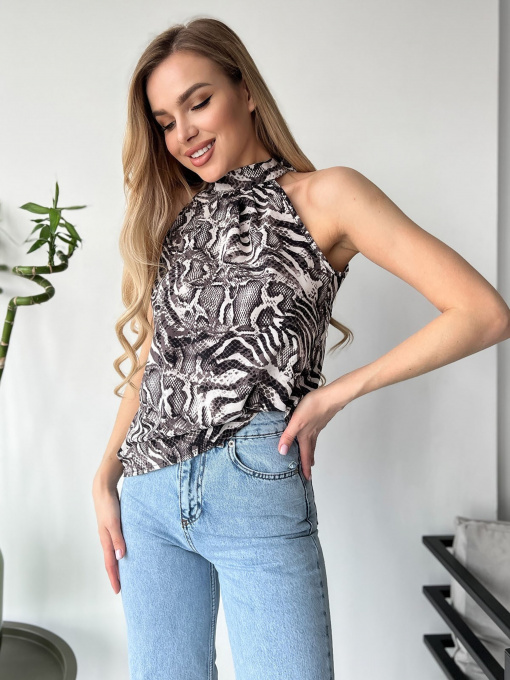Сорочки ISSA Plus модель SA-457_grey Фото