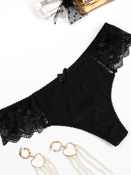 Нижнее белье ISSA Plus модель BL2-707_black Фото