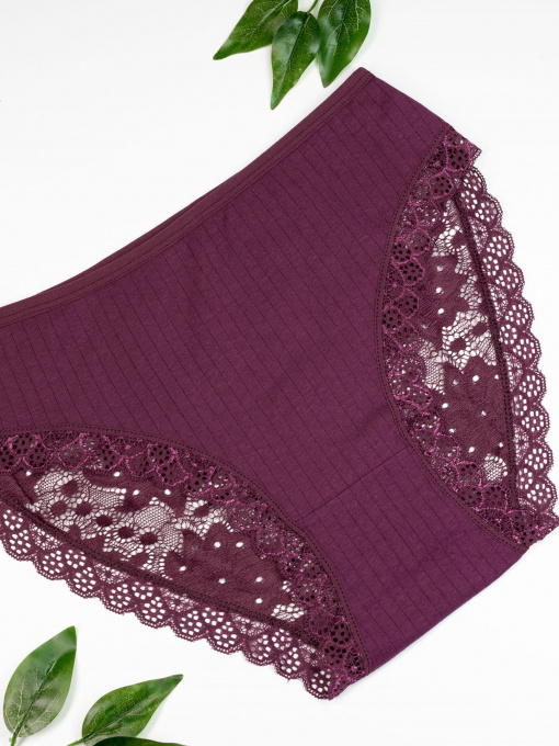 Нижнее белье ISSA Plus модель BL2-731_burgundy Фото