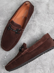 Сліпони та мокасини Respect модель 9907_BROWN Фото