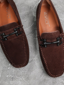 Сліпони та мокасини Respect модель 9907_BROWN Фото