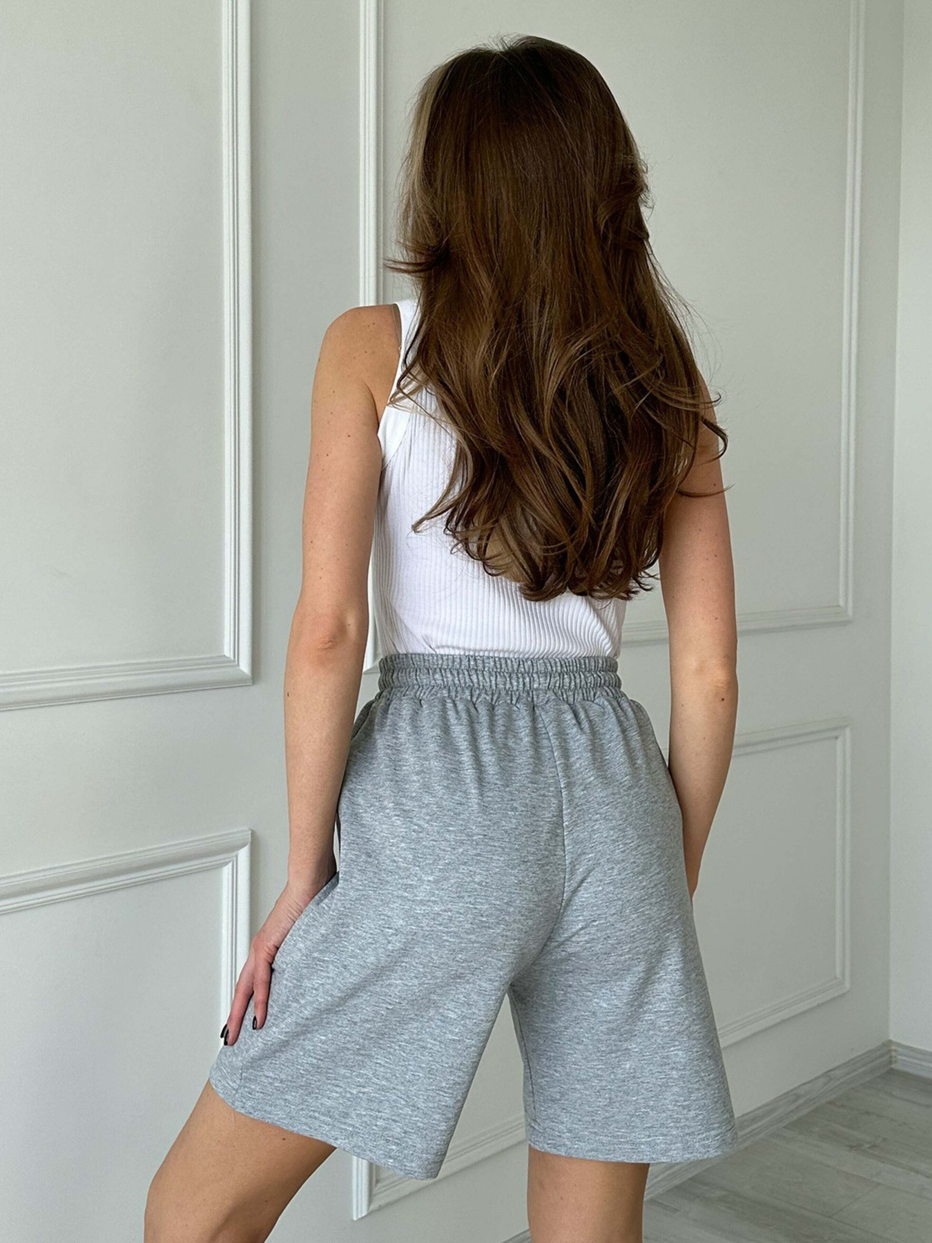 Шорти ISSA Plus модель 13820_lightgray Фото