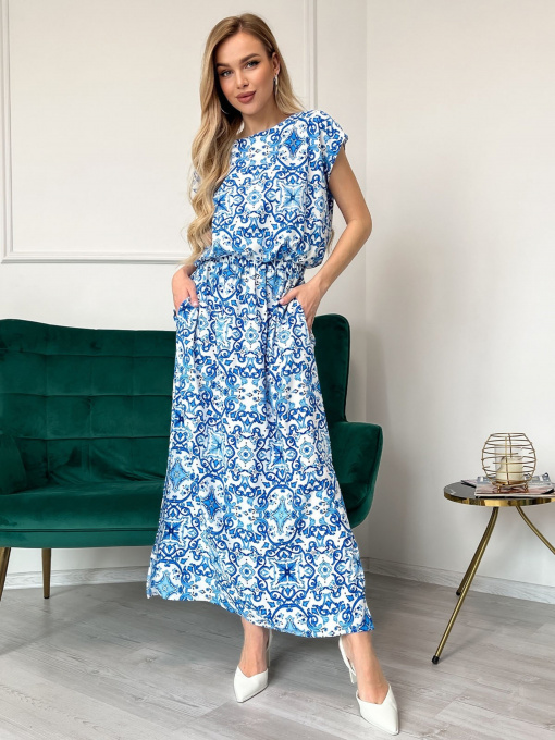 Сукні ISSA Plus модель 13828_lightblue Фото
