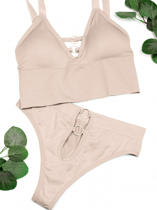Нижня білизна ISSA Plus модель BL2-738_beige Фото
