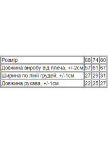 Комбінезони Носи своє модель 5001-025-33-4-mentol Фото