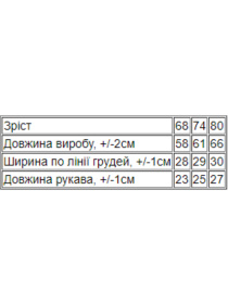 Одежда для младенцев Носи своє модель 5039-054-molochnij Фото