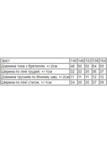 Нижня білизна Носи своє модель 6345-036-33-1-chorn-sinj-metelik Фото