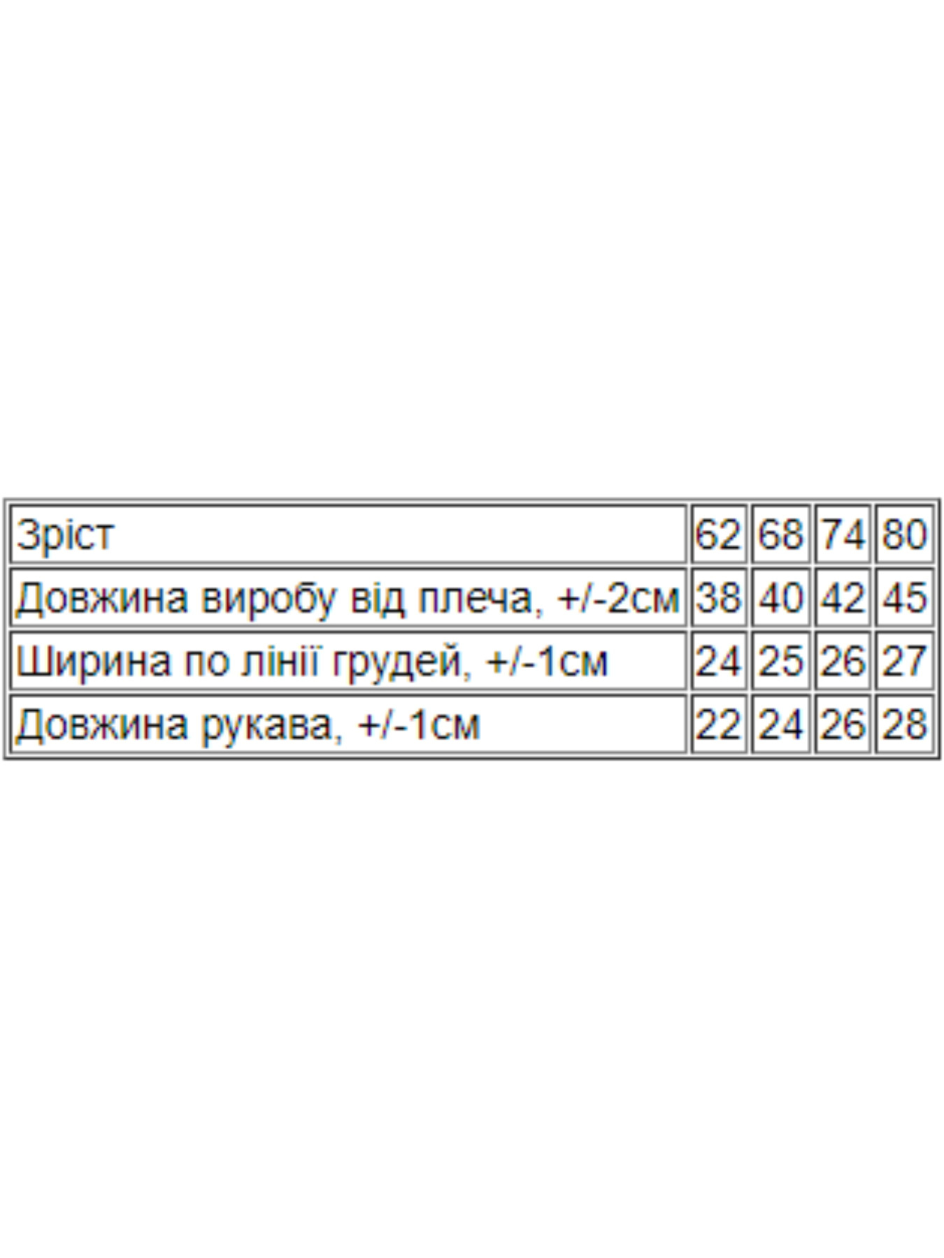 Одяг для немовлят Носи своє модель 5010-023-33-5-blij Фото