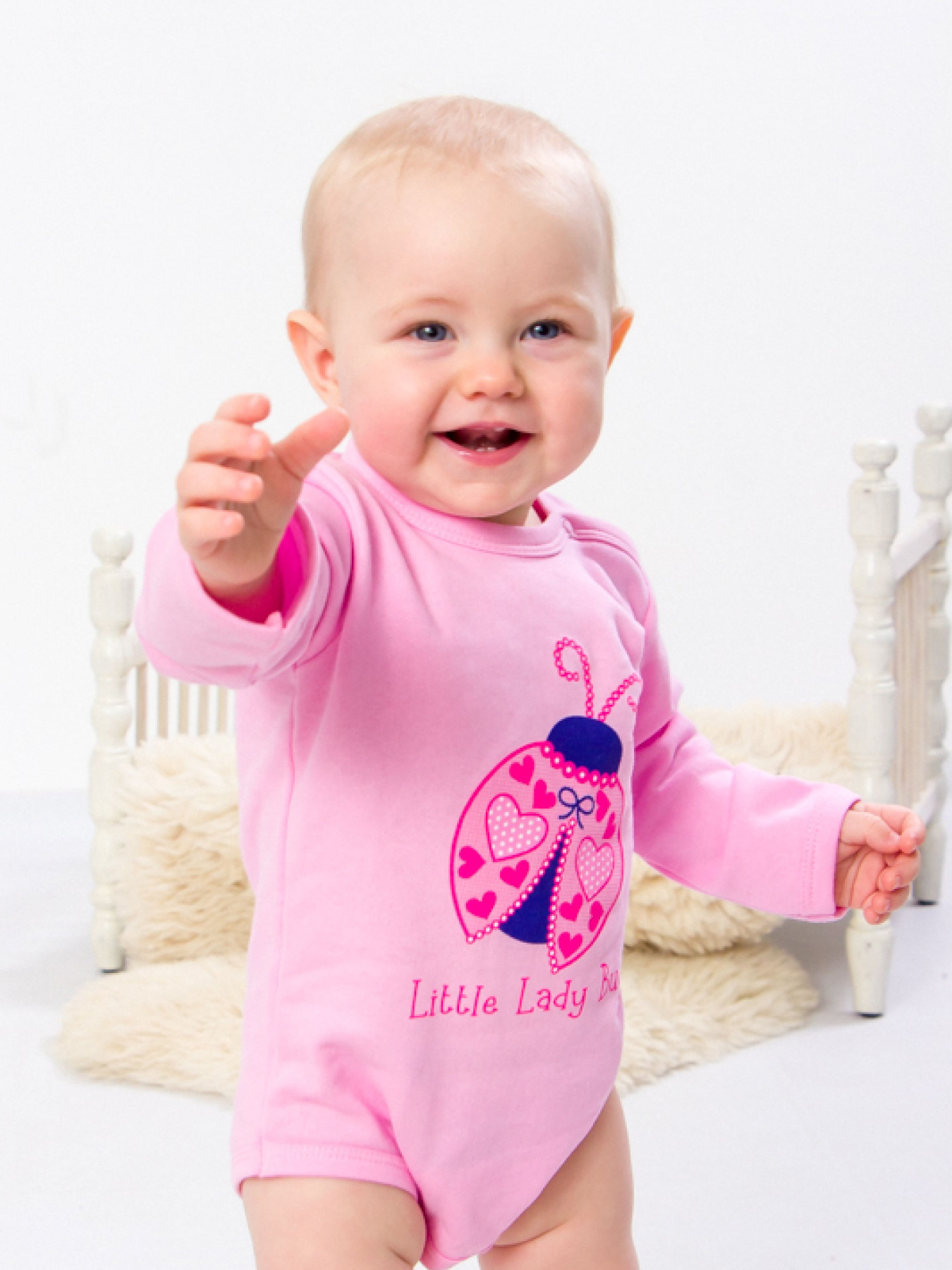 Одежда для младенцев Носи своє модель 5010-023-33-5-rozhevij-little-lady Фото