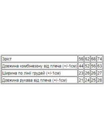Одежда для младенцев Носи своє модель 5032-001-33-4-blakitnij-kotik Фото