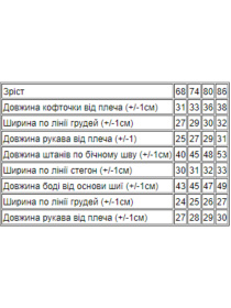 Одежда для младенцев Носи своє модель 5055-016-33-4-smuzhka-sinj Фото