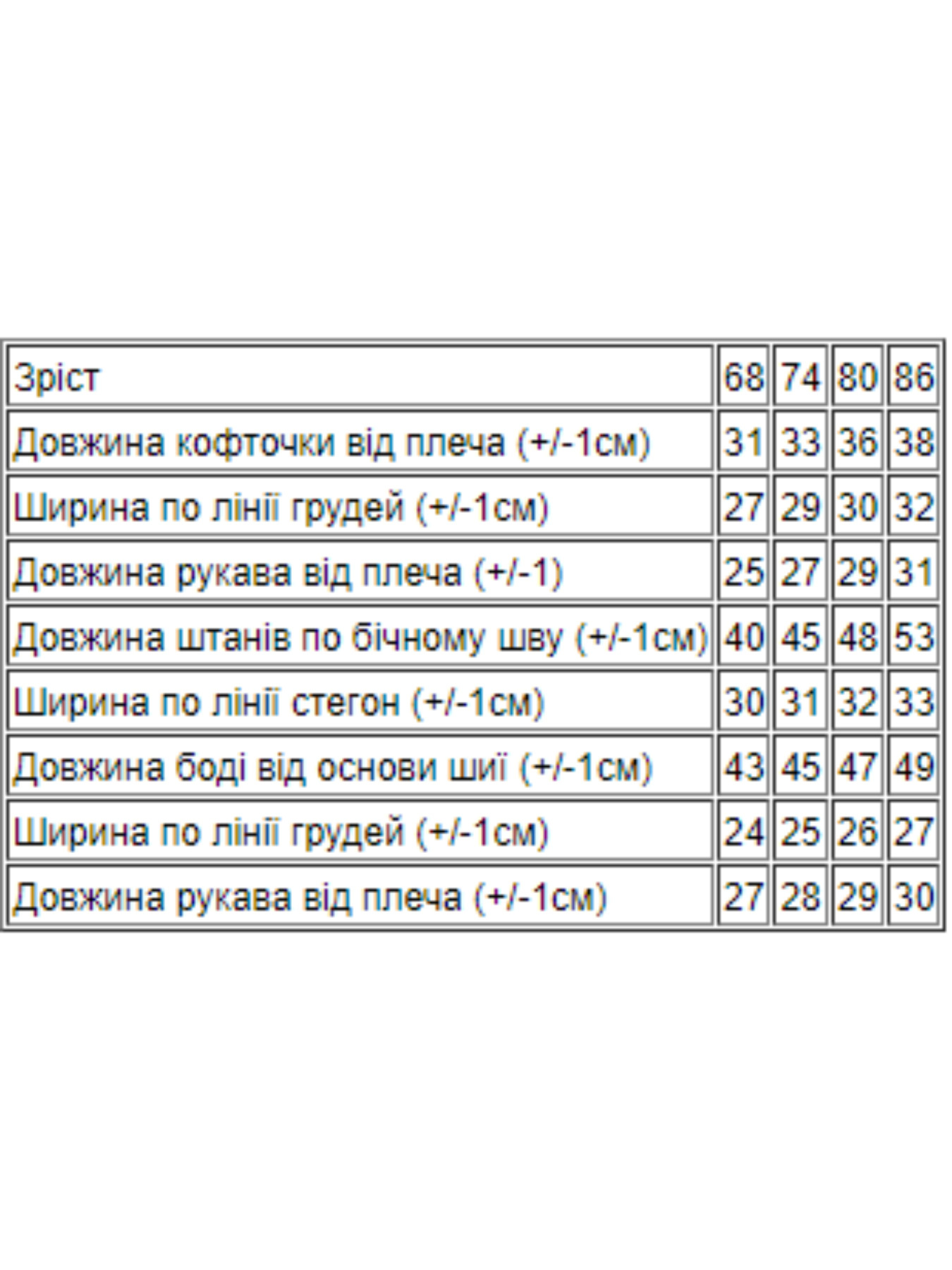 Одежда для младенцев Носи своє модель 5055-016-33-4-smuzhka-srij-blij Фото