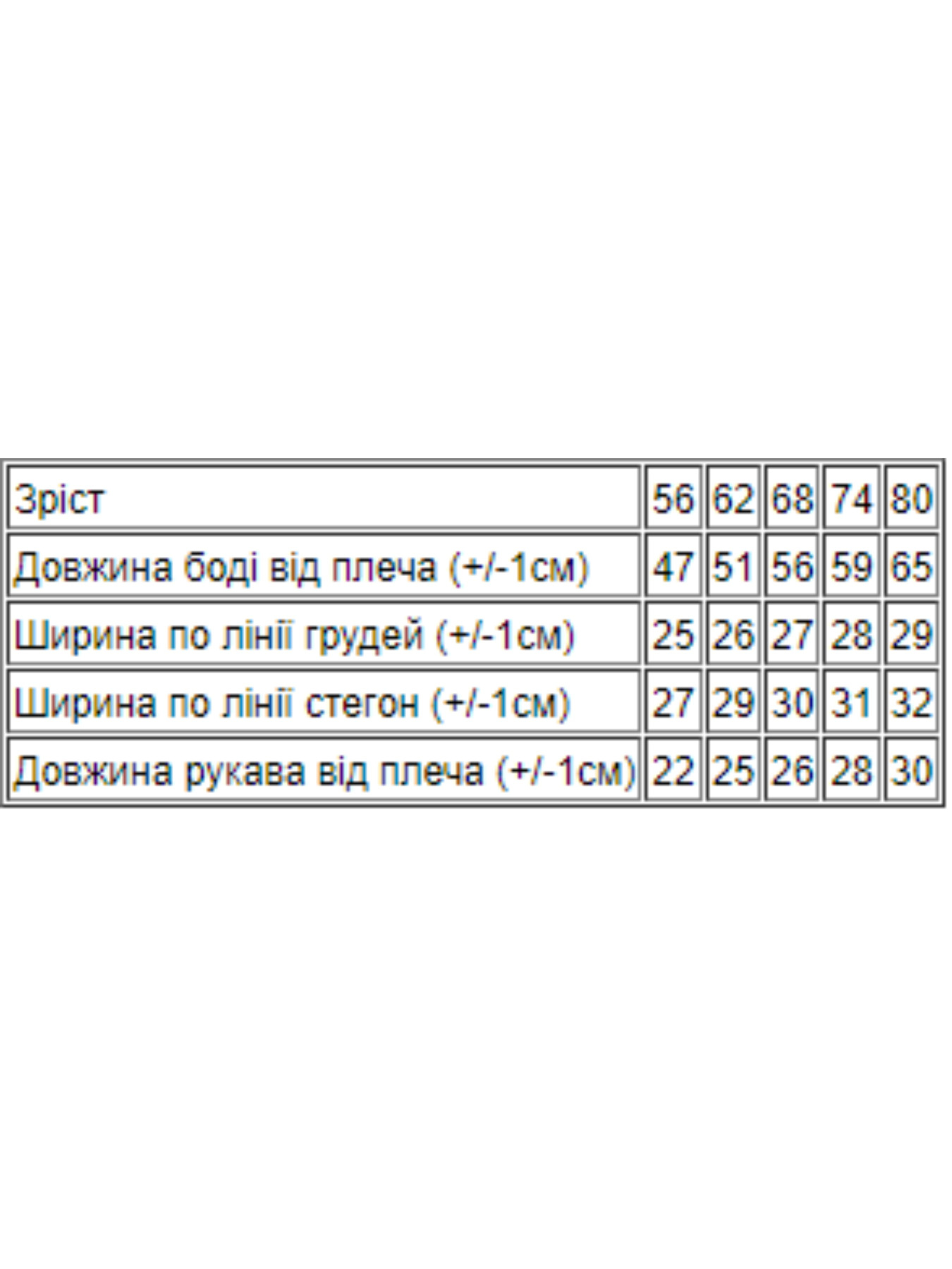 Одежда для младенцев Носи своє модель 5058-001-blakitnij Фото