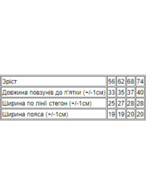 Одежда для младенцев Носи своє модель 5034-024-4-mshka-blakitnij-na-blomu Фото