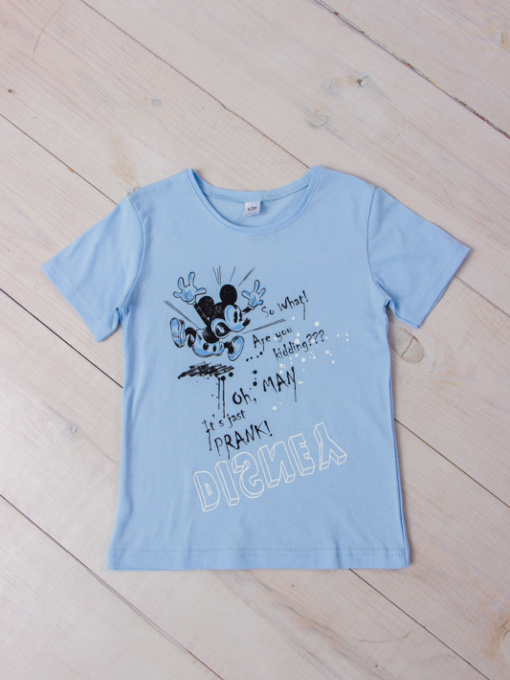 Футболки і поло Носи своє модель 6021-001-33-1-4-disney-blakitnij Фото