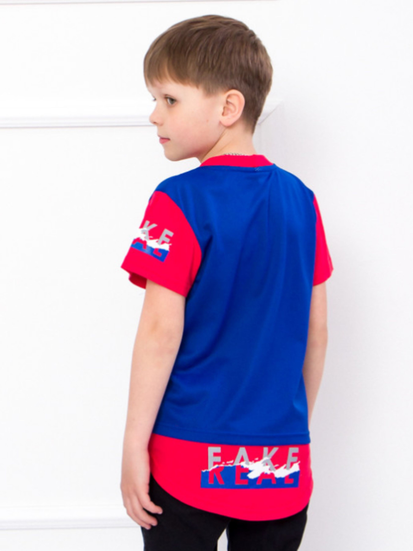 Футболки и поло Носи своє модель 6121-100-33-sinj-chervonij Фото