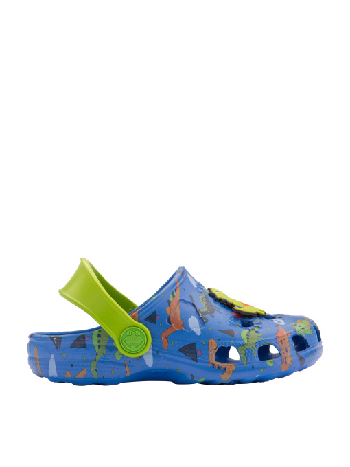 Шльопанці COQUI модель 8701ROYAL_LIME_DINO_AMULET Фото