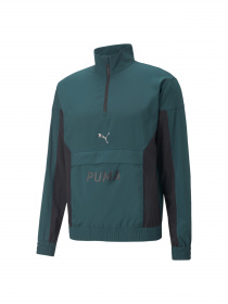 Куртки и дубленки PUMA Fit Woven 1/2 Zip модель 522129 Фото