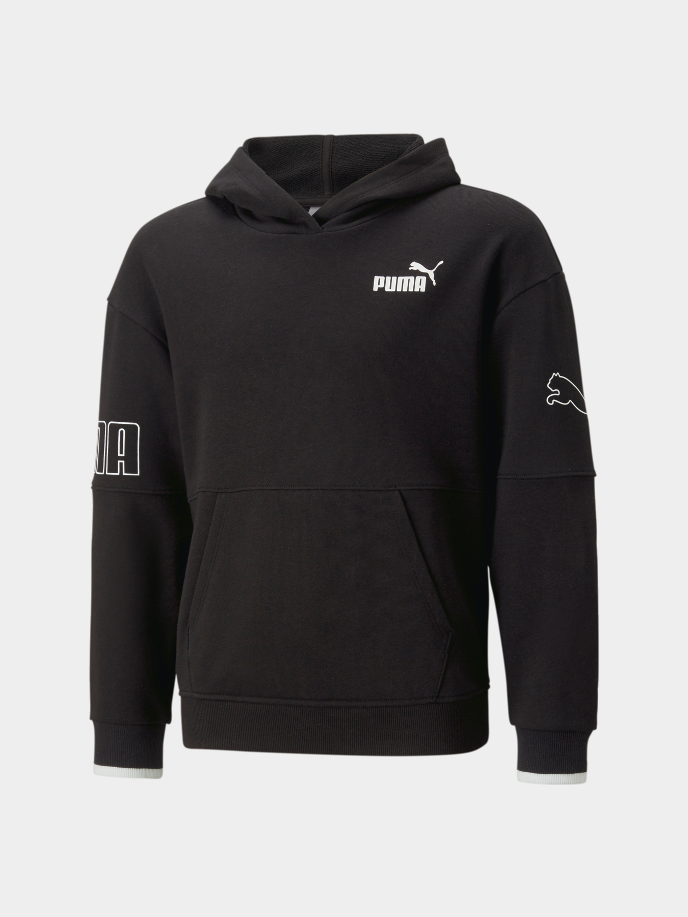 Худи и свитшоты PUMA Power Colorblock Hoodie модель 673549 Фото