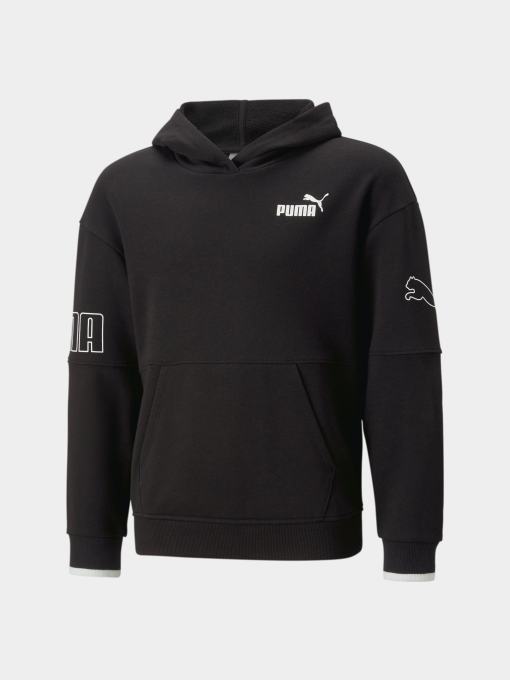 Худи и свитшоты PUMA Power Colorblock Hoodie модель 673549 Фото