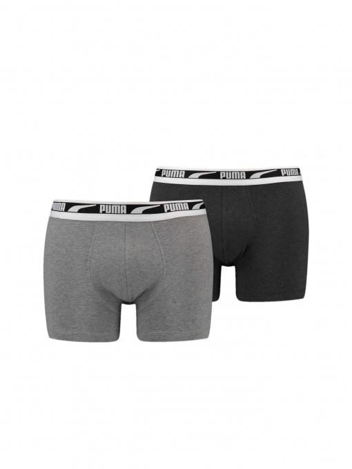 Нижнее белье PUMA Men Multi Logo Boxer 2p модель 938047 Фото