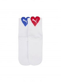 Шкарпетки та гольфи PUMA Women Heart Short Sock модель 938020 Фото