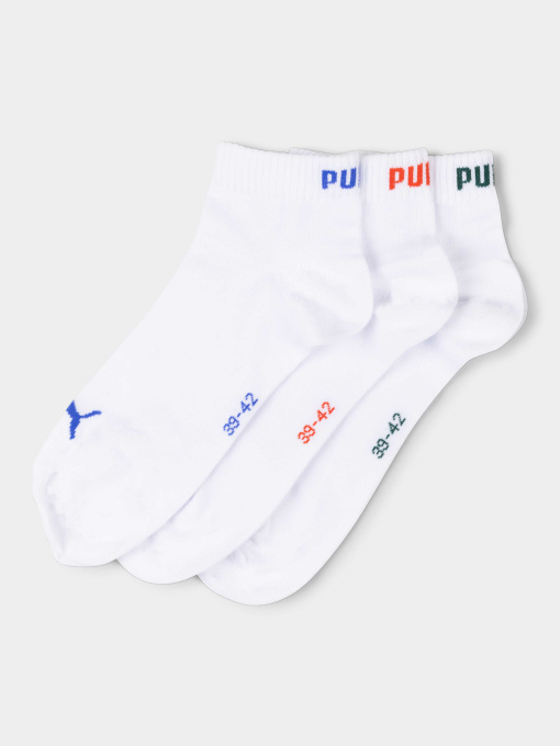 Носки и гольфы PUMA Unisex Quarter Plain 3p модель 906978 Фото
