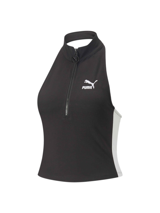 Футболки и поло PUMA T7 Half-zip Mock Neck Tee модель 538307 Фото