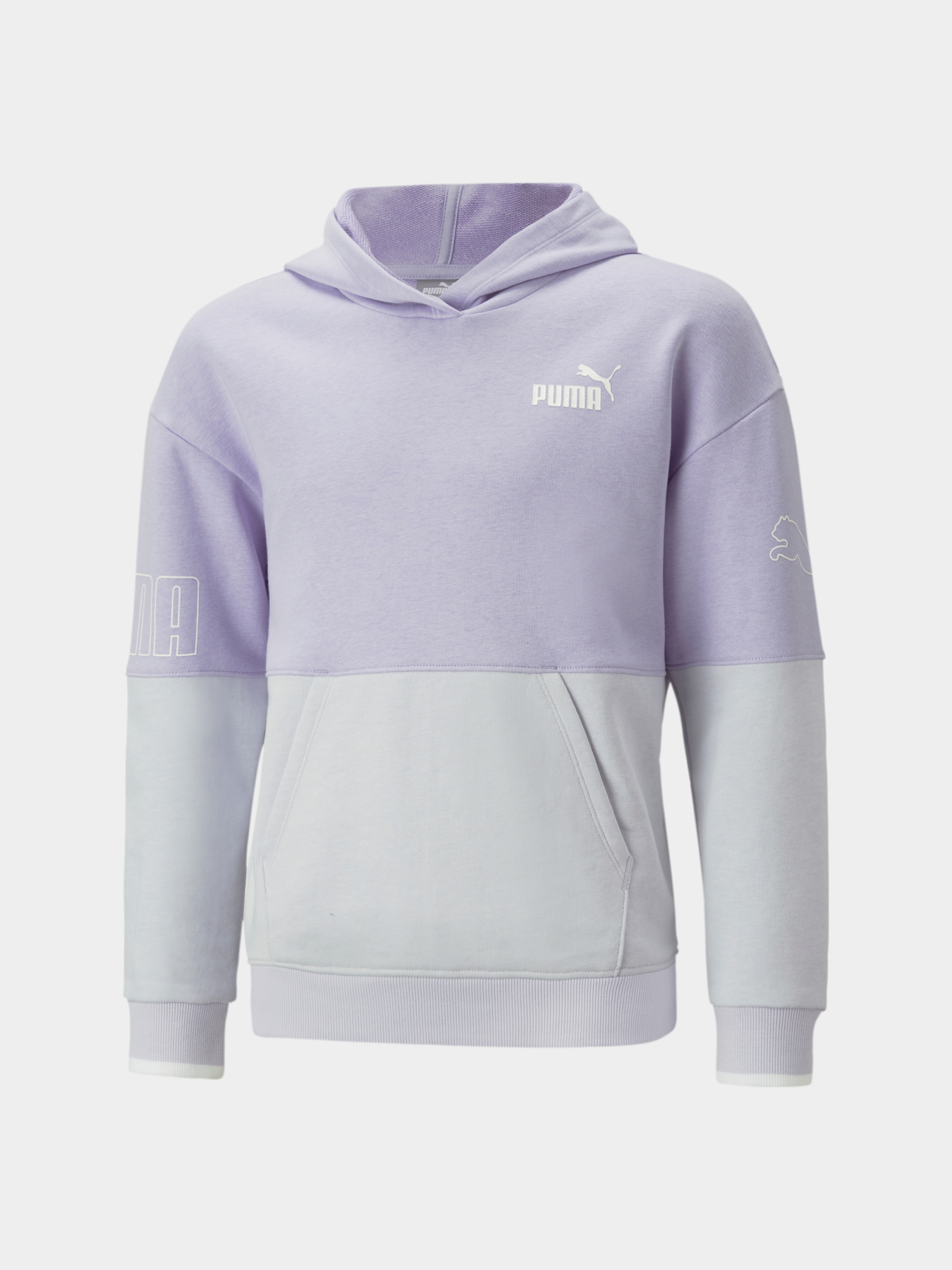 Худи и свитшоты PUMA Power Colorblock Hoodie модель 673549 Худи и свитшоты PUMA Power Colorblock Hoodie модель 673549 Фото