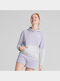 Худи и свитшоты PUMA Power Colorblock Hoodie модель 673549 Фото