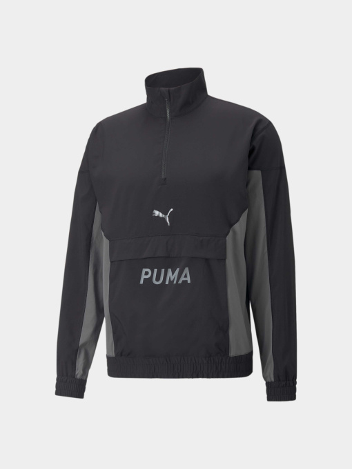 Куртки и дубленки PUMA Fit Woven 1/2 Zip модель 522129 Фото