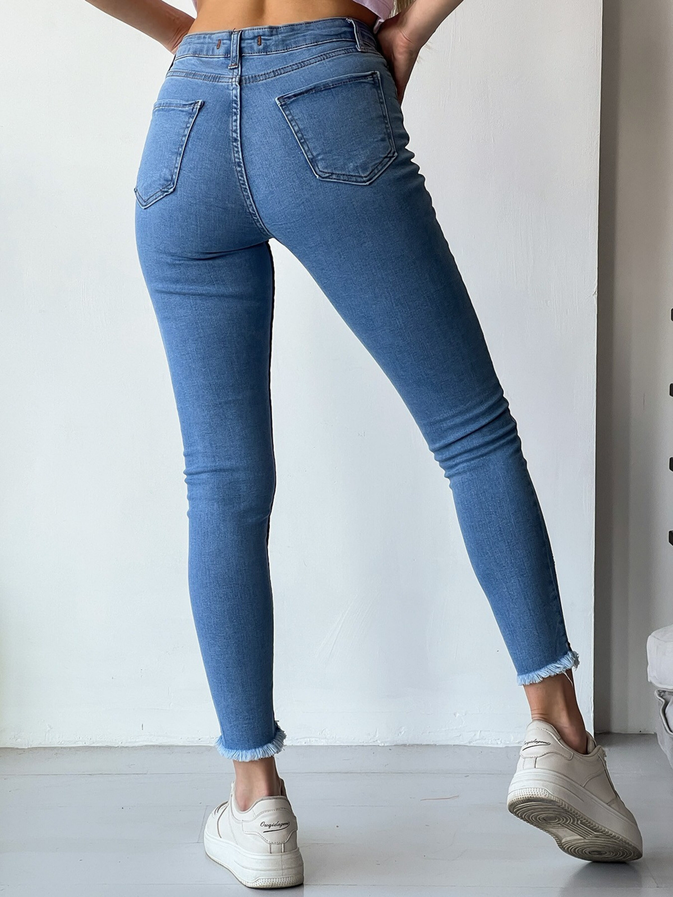 Джинси ISSA Plus модель WN20-408_blue Фото