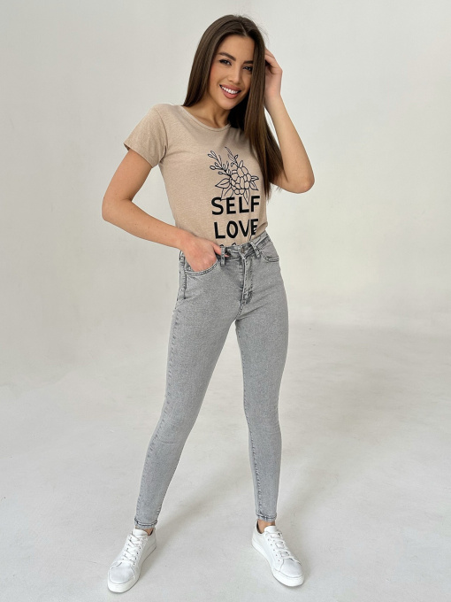 Джинси ISSA Plus модель WN20-410_grey Фото