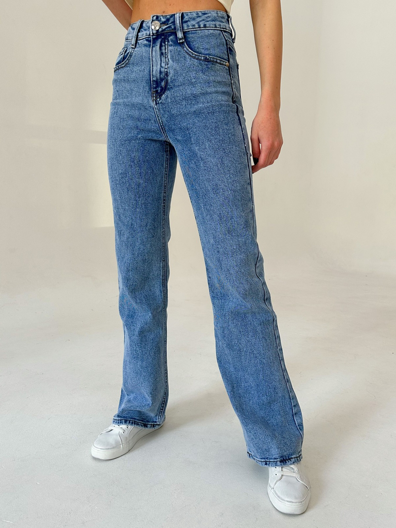 Джинси ISSA Plus модель WN20-412_blue Фото