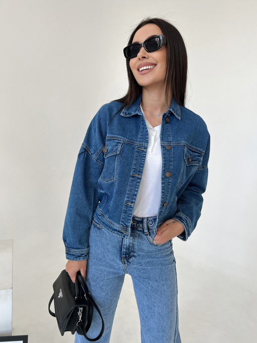Куртки и дубленки ISSA Plus модель WN20-417_blue Фото