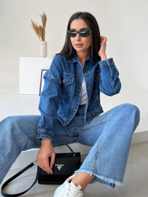 Куртки та дублянки ISSA Plus модель WN20-417_blue Фото